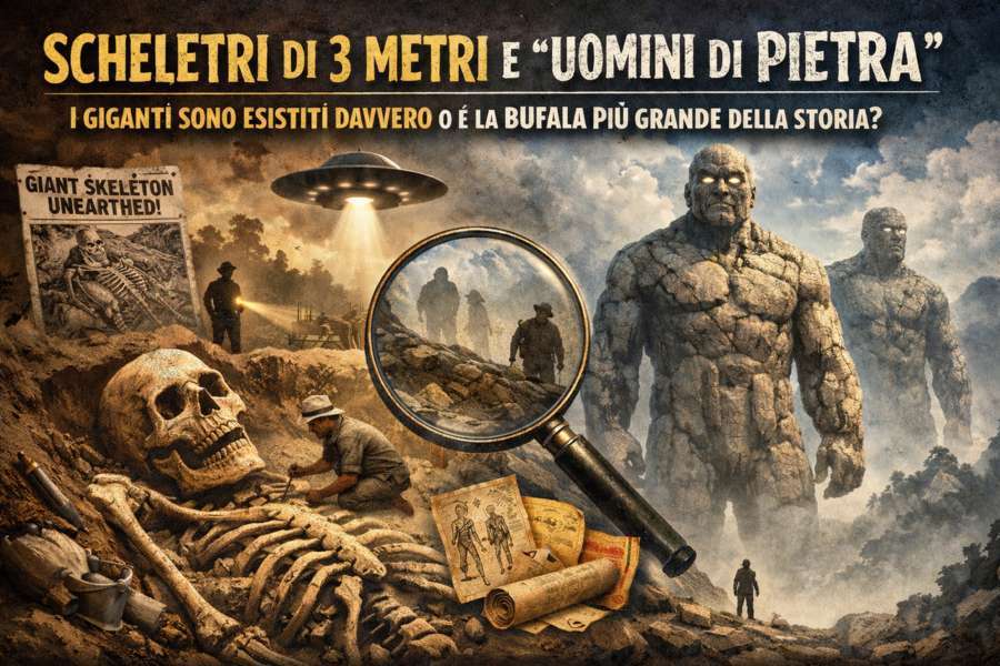 Scheletri di 3 metri e “Uomini di Pietra”: I Giganti sono esistiti davvero o è la bufala più grande della storia?