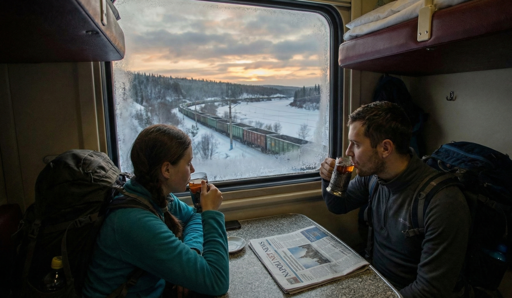 Il viaggio della vita corre su rotaia: 9.000 km tra ghiaccio e steppa sulla mitica Transiberiana