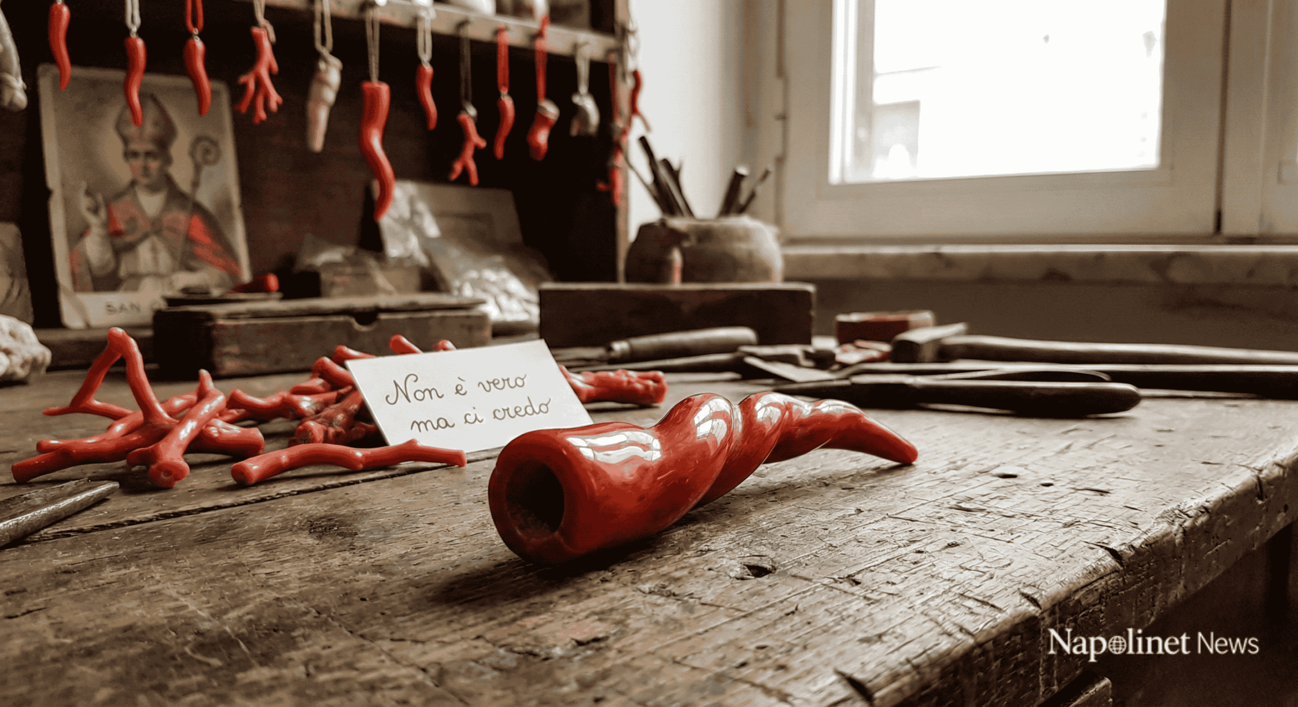 Non è vero ma ci credo”: Storia (seria) del Cornicello Rosso. Perché deve essere “storto”?