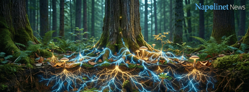 Sapevi che gli alberi “chattano” tra loro? Scoperta la rete segreta sotto i nostri piedi