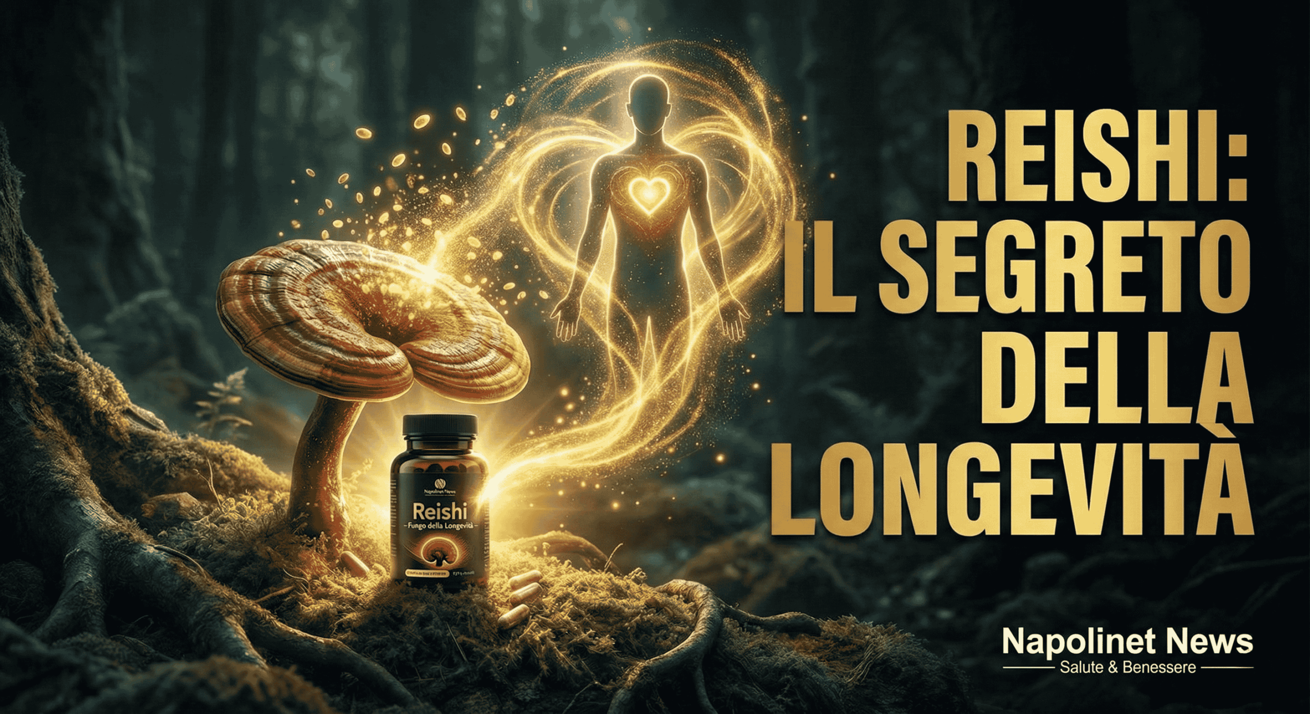 Reishi: Il “Fungo dell’Immortalità” che allunga la vita e scaccia lo stress. Ecco perché tutti ne parlano
