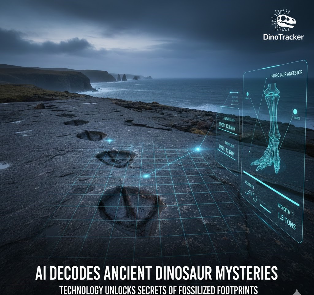 Dinosauri: l’Intelligenza Artificiale svela i segreti delle impronte fossili