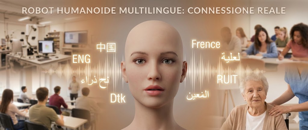 Labbra robotiche hi-tech: il nuovo umanoide che parla ogni lingua con realismo