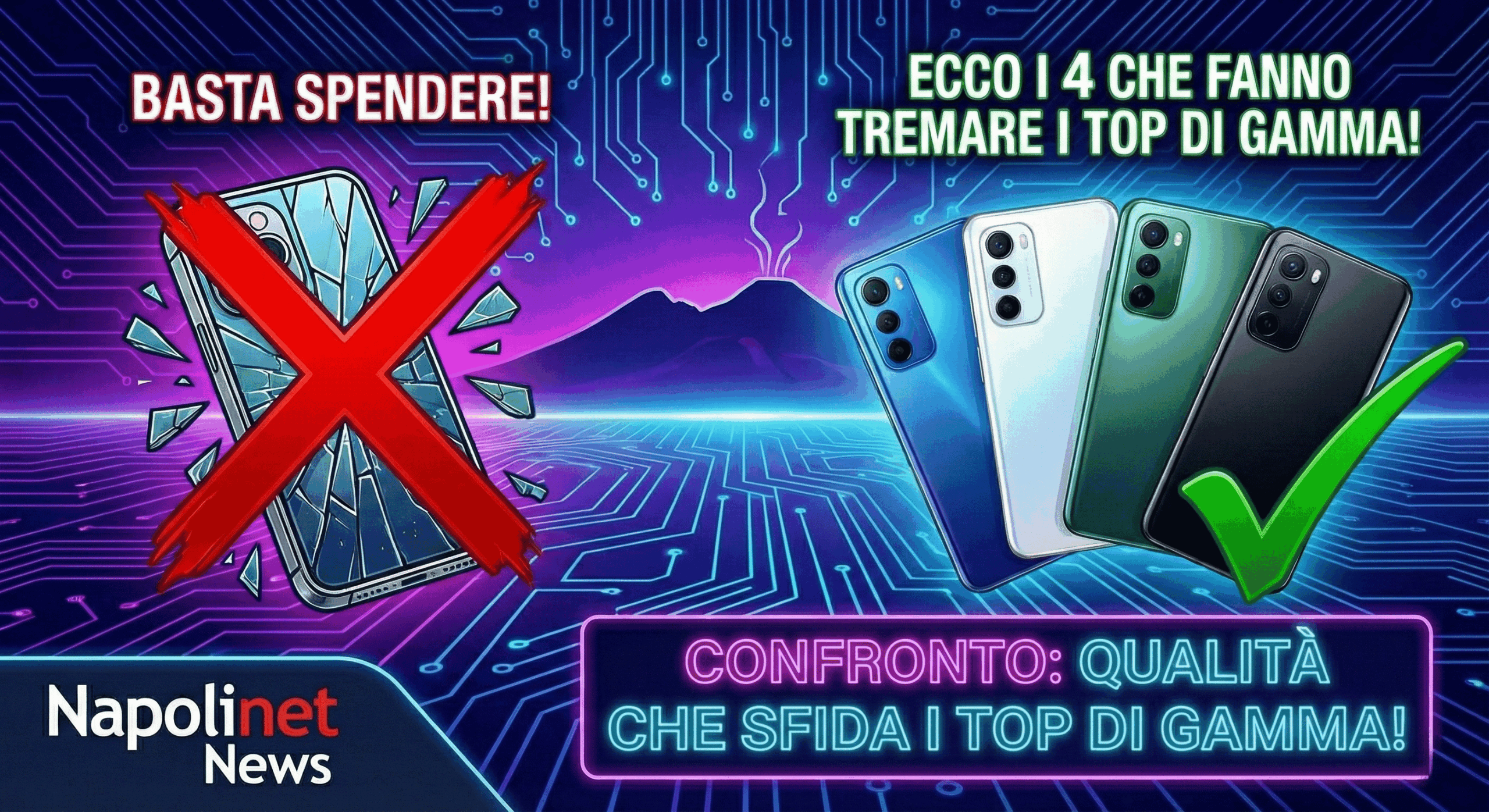 Basta spendere 1000 Euro! Ecco i 4 Smartphone che nel 2026 fanno tremare i Top di Gamma (Confronto e Prezzi)