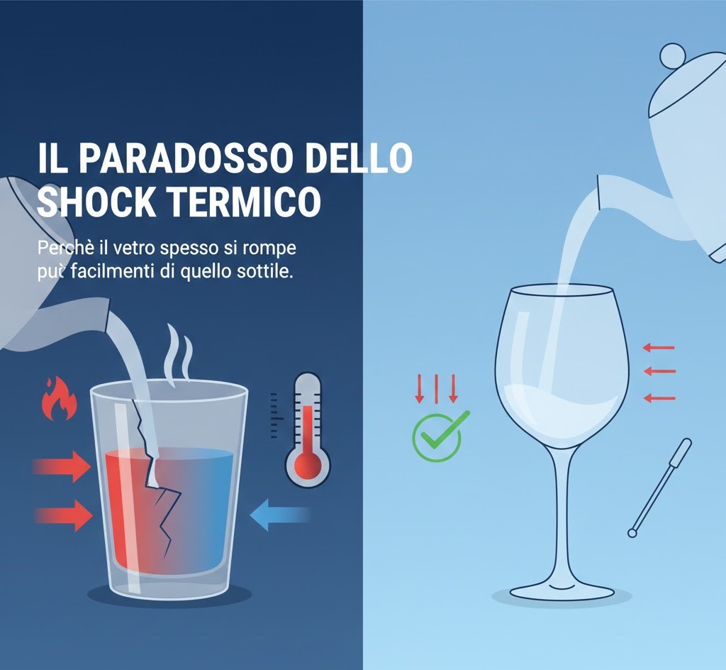 Vetro e Calore: Quando lo spessore diventa un pericolo
