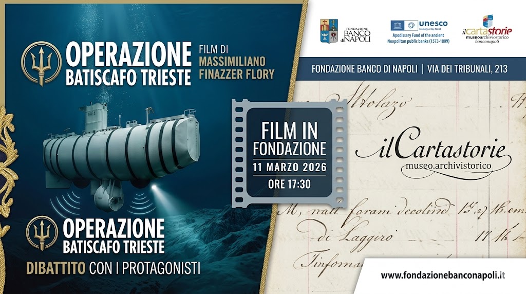 Abissi e Storia a Napoli: Alla Fondazione Banco di Napoli si accendono i riflettori su “Operazione Batiscafo Trieste”
