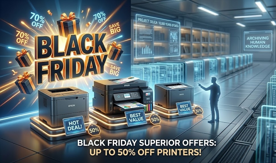 Stampanti in offerta Black Friday: le migliori occasioni per casa e ufficio